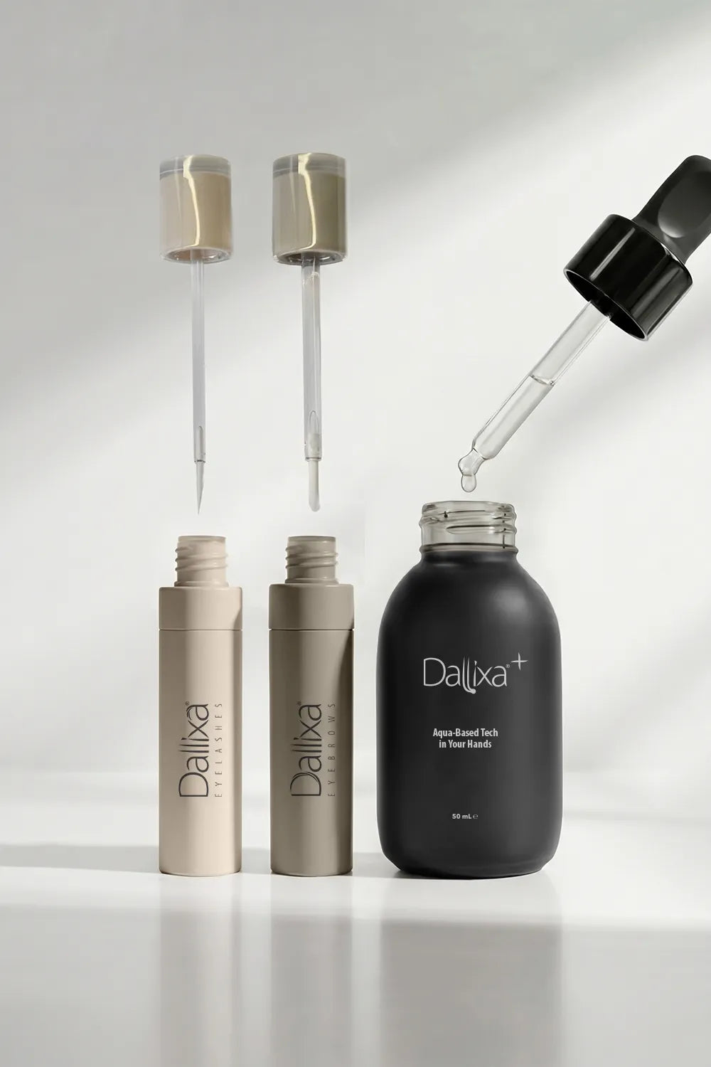 Dallixa® Saç-Kaş-Kirpik Güçlendirici Ürünler: Üçlü Bakım Seti